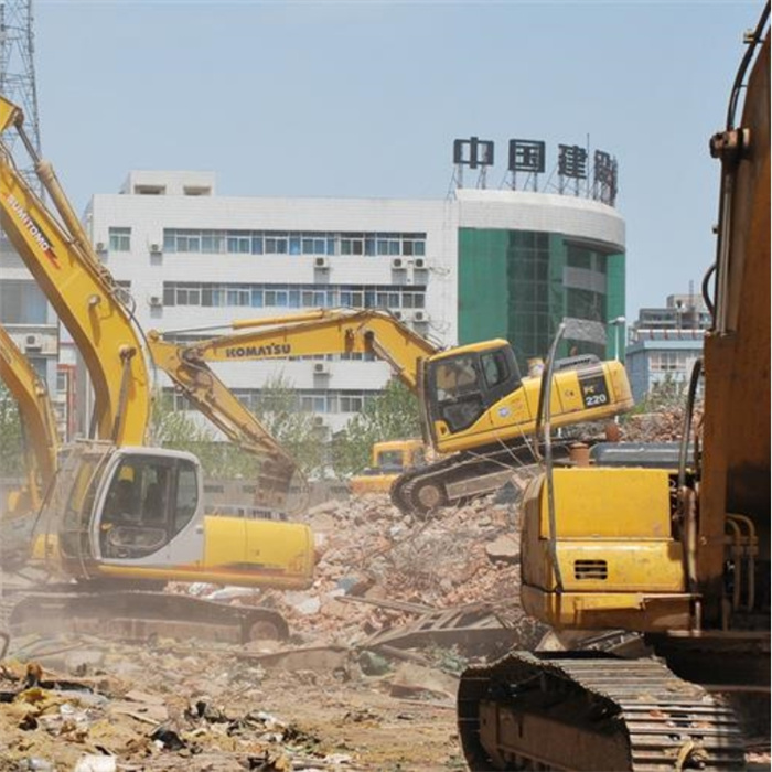 专业混凝土建筑拆除与城市生活垃圾经营服务，资质保障安全高效